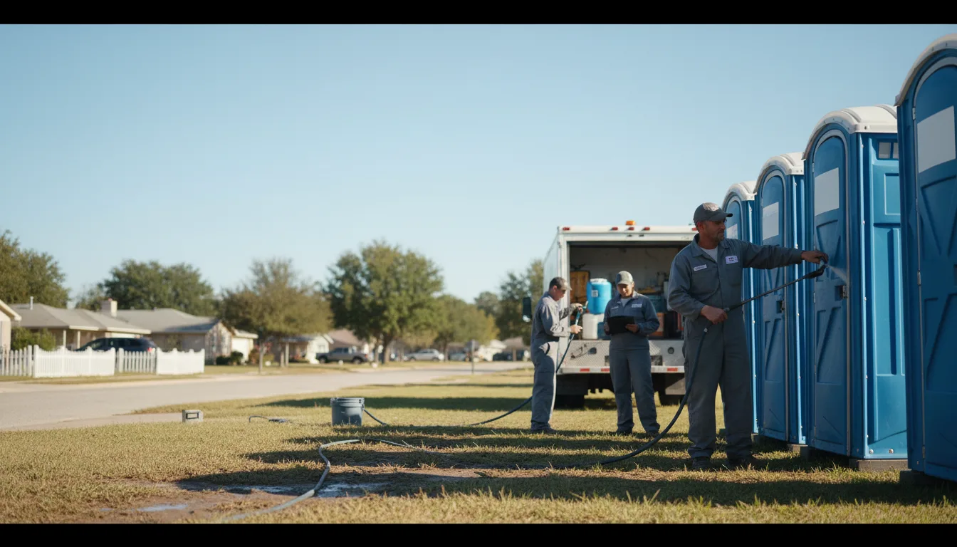 Long-Term Portable Toilet Rental in Hays, NC near me